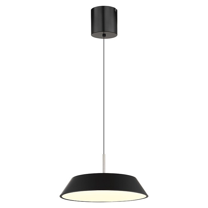Globo LED viseća svjetiljka Silena  (24 W, Ø x V: 400 cm x 1.800 mm, Crna, Topla bijela) | BAUHAUS