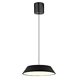 Globo LED viseća svjetiljka Silena (24 W, Ø x V: 400 cm x 1.800 mm, Crna, Topla bijela)