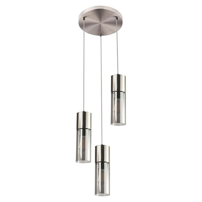 Globo Visilica Annika  (25 W, Ø x V: 30 x 150 cm, Srebrna) | BAUHAUS