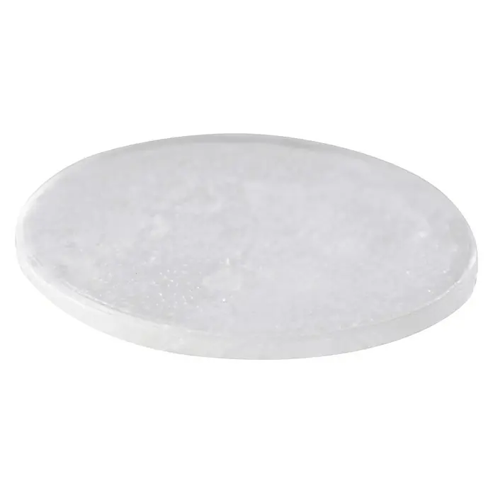 Türpuffer 25 Stk., selbstklebend - Durchmesser: 8 mm, Transparent - Eine durchsichtige runde Seife, die eine sanfte und reinigende Pflege für die Haut bietet.
