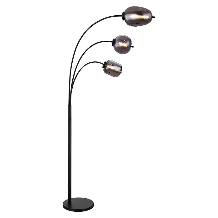 Globo Stajaća svjetiljka Blacky  (40 W, Visina: 1.750 mm, Crna, E14) | BAUHAUS