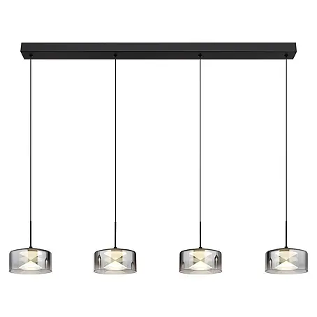 Globo  LED-Pendelleuchte rund Belinda
