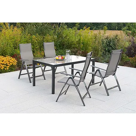 Merxx  Gartentisch-Set Carrara