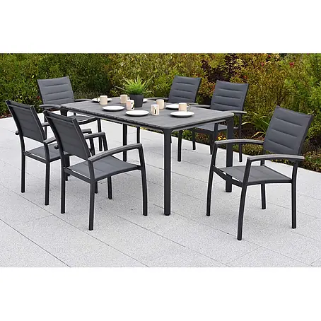Merxx  Gartentisch-Set Pisa