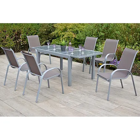 Merxx  Gartentisch-Set Amalfi