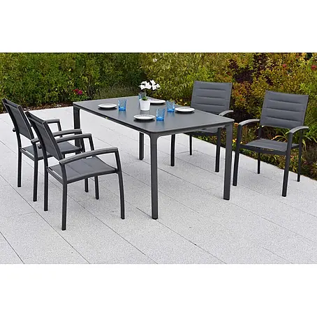 Merxx  Gartentisch-Set Pisa