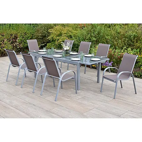 Merxx  Gartentisch-Set Amalfi