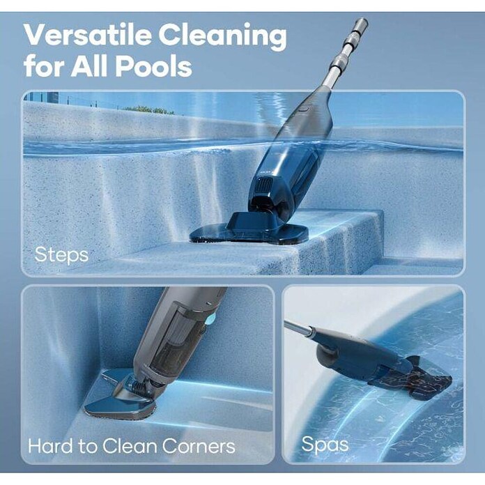 Aiper Čistilnik bazena Pilot X1  (1 l, 86 x 28 x 26 mm, Zmogljivost filtra: 80 l/min) | 8338 - Reinigungsgeräte / Poolroboter | ICIC - Pools / Whirlpools Zubehör | ICI - Pools & Zubehör | IC - Freizeit im Garten | I - Stadtgarten | BAUHAUS