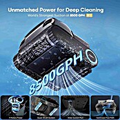 Aiper Robot za čiščenje bazena Scuba X1 PRO MAX  (Deluje na baterijo, Zmogljivost filtra: 32.000 l/h) | 8338 - Reinigungsgeräte / Poolroboter | ICIC - Pools / Whirlpools Zubehör | ICI - Pools & Zubehör | IC - Freizeit im Garten | I - Stadtgarten | BAUHAUS