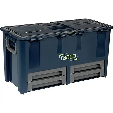 Raaco  Werkzeugkoffer Compact 62 – 10 Fächer