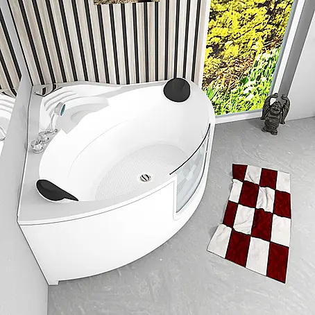 AcquaVapore  Badewanne Fertigdusche S60-EH
