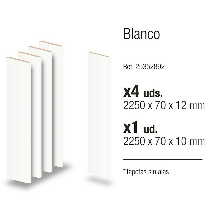 PortStylo Tapeta Blanca (70 x 12 mm)