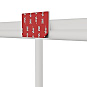 Camargue Antwerpen Bad- & Duschabzieher (1,68 x 22 x 24 cm, Silikon, Weiß) | BAUHAUS