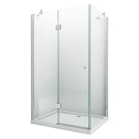 Glasdeals  Eckdusche NOVUM 100 x 80 x 195 cm