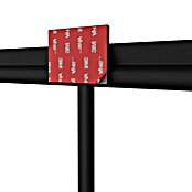 Camargue Antwerpen Bad- & Duschabzieher (1,68 x 22 x 24 cm, Silikon, Schwarz) | BAUHAUS