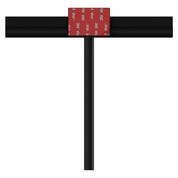 Camargue Antwerpen Bad- & Duschabzieher (1,68 x 22 x 24 cm, Silikon, Schwarz) | BAUHAUS