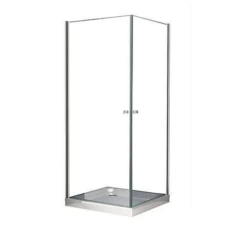 Glasdeals  Eckdusche DETO 80 x 80 x 190 cm