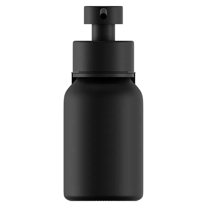 Camargue Antwerpen Seifenspender - Edelstahl, Schwarz, Für die Wand - Mattschwarze Pumpspenderflasche für Seife oder Lotion.