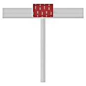 Camargue Antwerpen Bad- & Duschabzieher (1,68 x 22 x 24 cm, Silikon, Weiß) | BAUHAUS