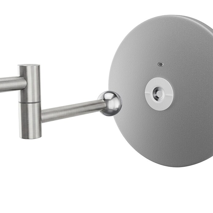Camargue Antwerpen Kosmetikspiegel (Durchmesser: 17,8 cm, Rund, Edelstahl) | BAUHAUS