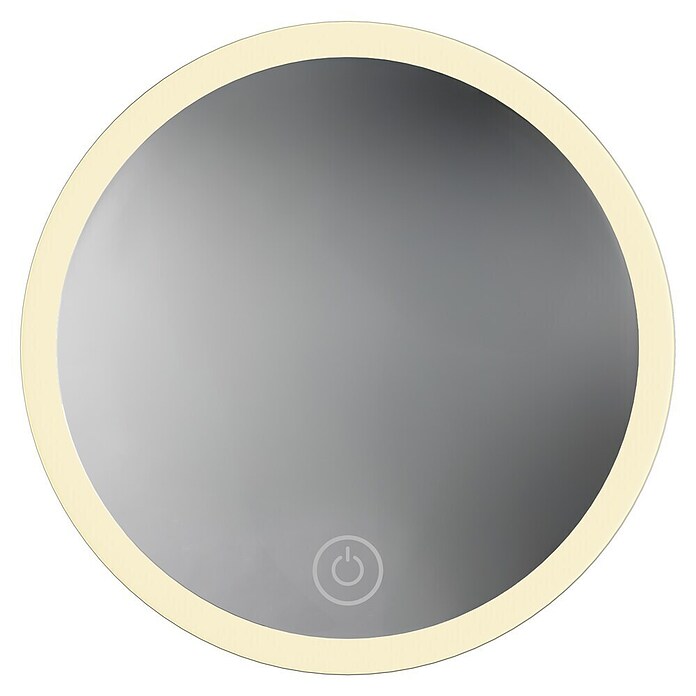 Camargue Antwerpen Kosmetikspiegel (Durchmesser: 17,8 cm, Rund, Schwarz) | BAUHAUS