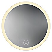 Camargue Antwerpen Kosmetikspiegel (Durchmesser: 17,8 cm, Rund, Schwarz) | BAUHAUS
