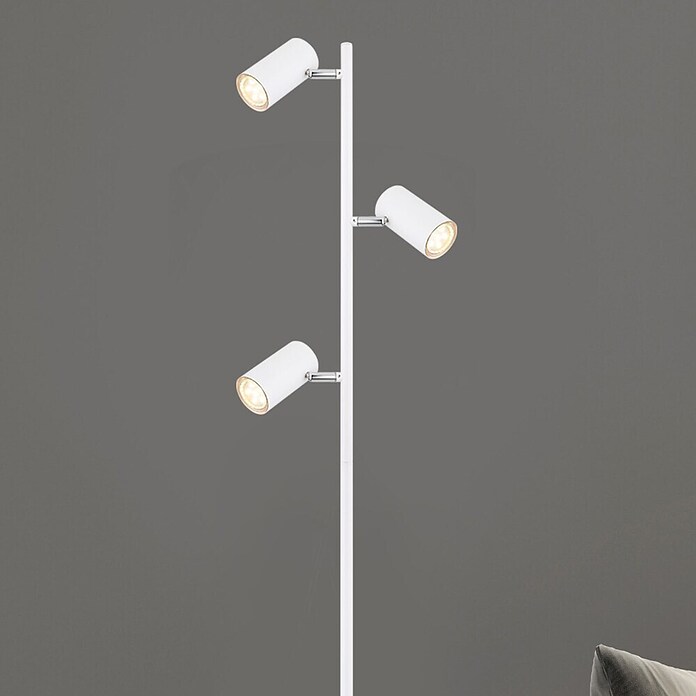 Globo Stajaća svjetiljka Robby  (5 W, Visina: 1.540 mm, Bijela, GU10) | BAUHAUS