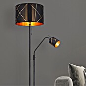 Globo Stajaća svjetiljka Tulivar  (40 W, Visina: 1.750 mm, Crna, E14) | BAUHAUS