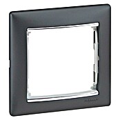 Legrand Abdeckrahmen Valena (Schwarz, 1-fach, Kunststoff, Unterputz)
