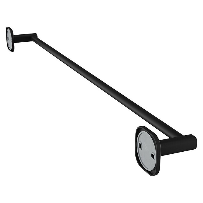 Venus Badetuchhalter (Breite: 66,6 cm, Schwarz, Matt) | BAUHAUS