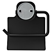 Venus Toilettenpapierhalter Prag (Schwarz, Matt, Mit Deckel) | BAUHAUS