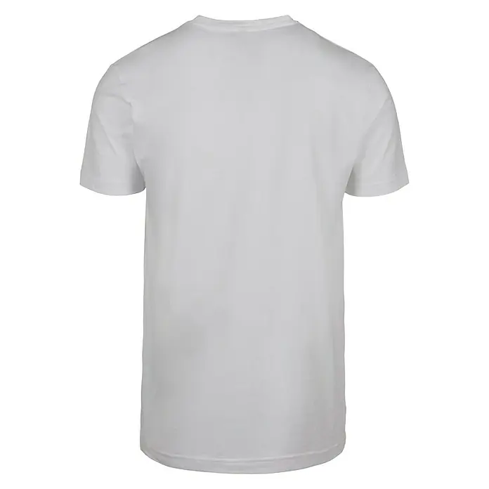 T-Shirt Handcrafter - Weiß, XXXL - Rückansicht eines schlichten, weißen T-Shirts, ideal für individuelle Designs oder als Basic-Kleidungsstück. Ein Muss für jede Garderobe.