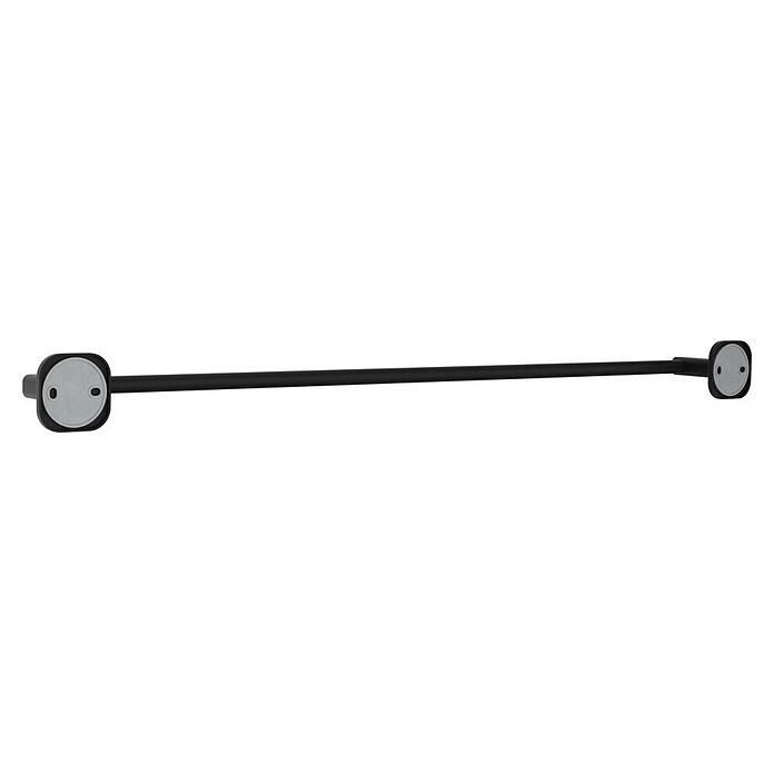 Venus Badetuchhalter (Breite: 66,6 cm, Schwarz, Matt) | BAUHAUS