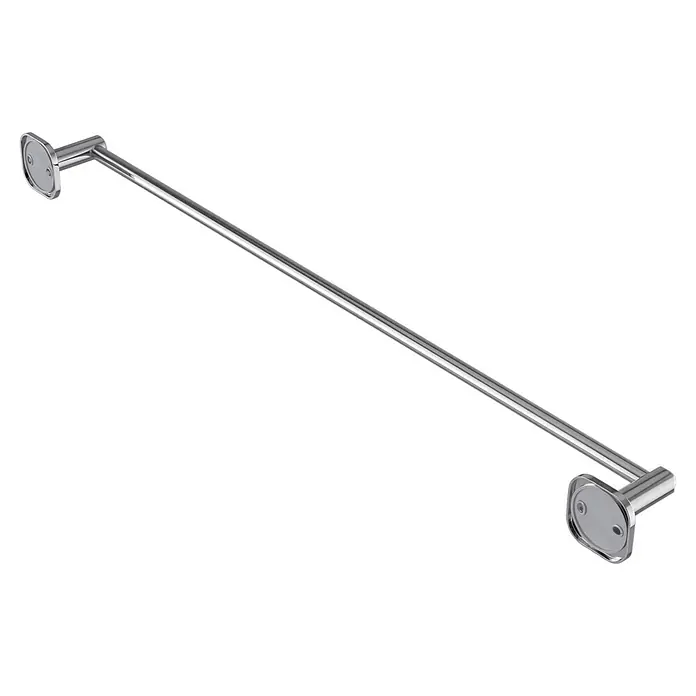 Venus Badetuchhalter - Breite: 66,6 cm, Verchromt, Glänzend - Verchromte Metall-Handtuchstange.