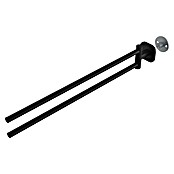 Venus Handtuchhalter Prag (Schwarz, Matt) | BAUHAUS