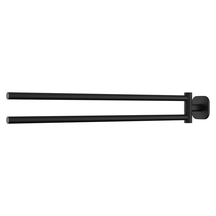 Venus Handtuchhalter Prag (Schwarz, Matt) | BAUHAUS