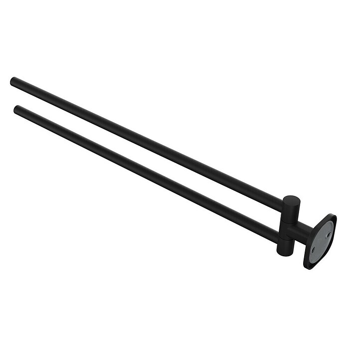 Venus Handtuchhalter Prag (Schwarz, Matt) | BAUHAUS