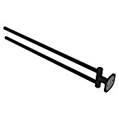Venus Handtuchhalter Prag (Schwarz, Matt) | BAUHAUS