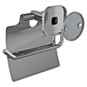 Venus Toilettenpapierhalter Prag (Chrom, Glänzend, Mit Deckel) | BAUHAUS