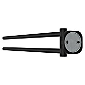 Venus Handtuchhalter Prag (Schwarz, Matt) | BAUHAUS