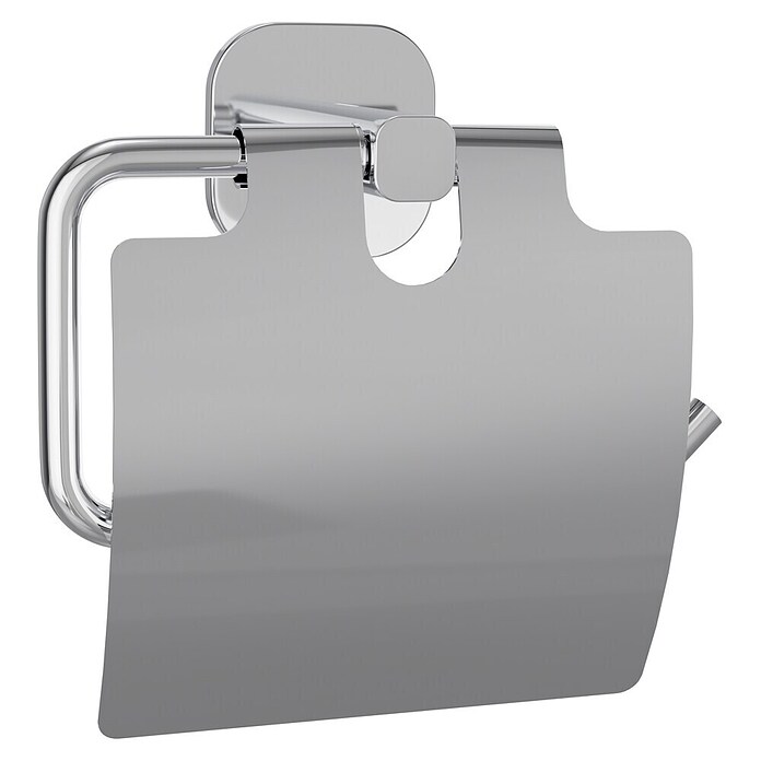 Venus Toilettenpapierhalter Prag (Chrom, Glänzend, Mit Deckel) | BAUHAUS