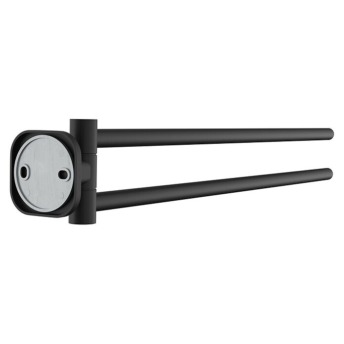 Venus Handtuchhalter Prag (Schwarz, Matt) | BAUHAUS