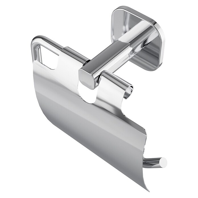 Venus Toilettenpapierhalter Prag (Chrom, Glänzend, Mit Deckel) | BAUHAUS