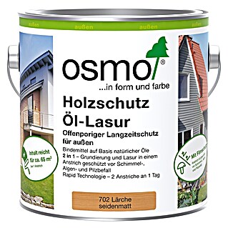 Osmo Holzlasur (Lärche - 702, 2,5 l, Seidenmatt)