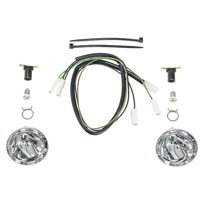 AL-KO LED-Frontlicht für Rasenmäher - AL-KO Comfort/Premium/Black Edition Traktoren - Komplettes Zusatzscheinwerfer-Set mit Verkabelung, Befestigungsmaterial und Zubehör für eine einfache Installation am Fahrzeug.