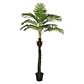 Planta artificial Palmera (Altura: 230 cm, Verde, Plástico)