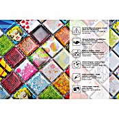 Mosaikfliese Quadrat Mix CG STAR (30 x 30 cm, Mehrfarbig, Glänzend)