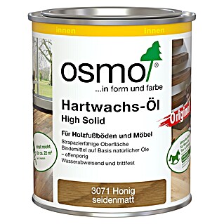 Osmo High Solid Hartwachsöl Farbig (Honig, 750 ml, Seidenmatt)