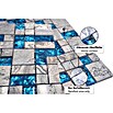 Mosaikfliese Crystal Mix XCM MC589 (30 x 30 cm, Grau, Glänzend)