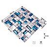 Mosaikfliese Crystal Mix XCM MC589 (30 x 30 cm, Grau, Glänzend)